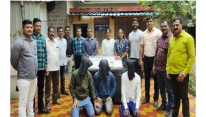 Three Suspects Arrested For Shooting And Robbery In Swargate Area, Cash And Weapons Recovered