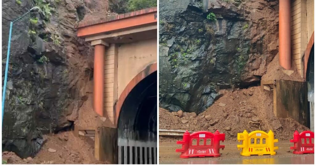 Traffic Movement On One Lane Near Kamshet Tunnel On Pune-Mumbai Expressway Remains Closed
