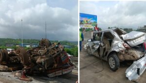 Accident On Pune-Mumbai Expressway
