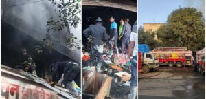 Fore Dead In Fire In chikhali Pcmc Pune