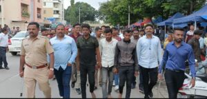 Pune: Pimpri Chinchwad Police Arrests Accused For Damaging Vehicles In Pimple Saudagar, Parade Them In Public