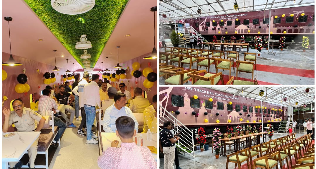From Tracks to Tables: Nashik Station Introduces Iconic Rail Coach Dining Experience