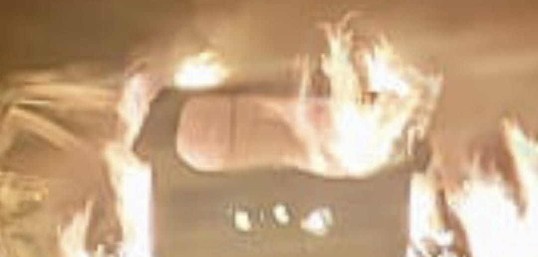 Car Catches Fire On PuneMumbai Expressway, No Casualties Reported