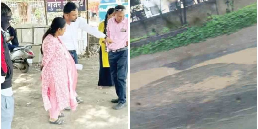 Pune: Lohegaon-Wagholi Road Under Fire For Poor Quality Concretisation