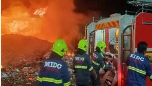 Major Fire At Baramati Garbage Depot