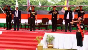 National flag at The Poona Club