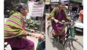 Pune's Inspirational Cycling Grandmother