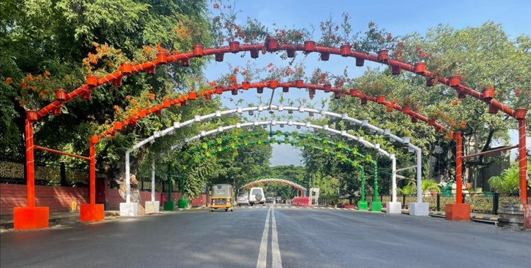 Tiranga tunnel in Pune Camp