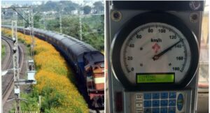 Train Runs at 130 kmh Speed on Pune-Daund Route