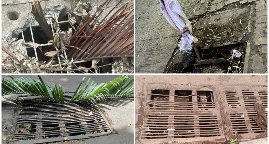 Uncovered Drainage Hazards