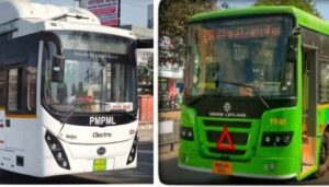 CNG and Electric bus