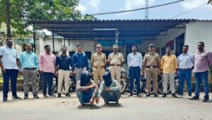 Dehu Road Police Arrest Culprits Behind 11 Stolen Bikes