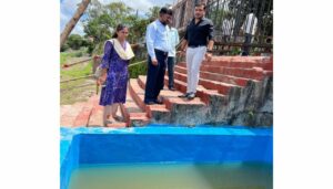Devi Aai Mata and Datta Mandir Visarjan Ghat Ready for Ganpati Immersion
