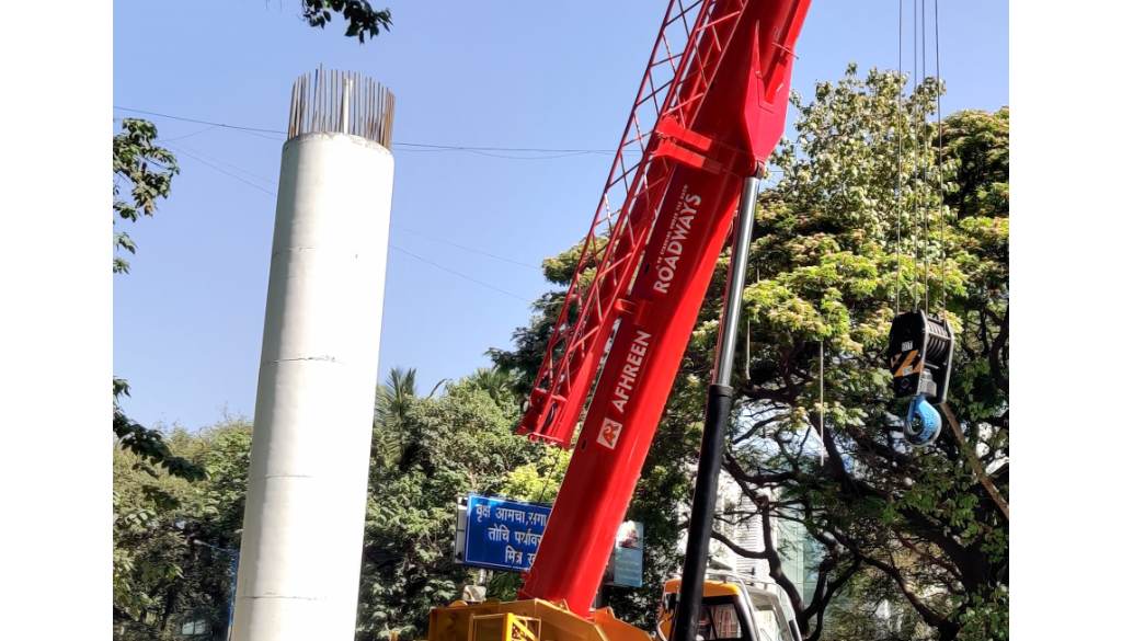Final Phase of Pier Erection for Pune Metro Line 3 Begins