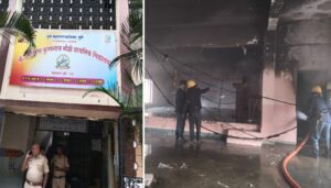 Fire Breaks Out At Hambirrao Moze School And Vegetable Market In Chandan Nagar