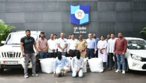 Ganja Worth Over Rs 1 Crore Seized From Car With Maharashtra Govt Written On It, Three Arrested