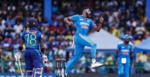 Mohammed Siraj's 6-Wicket Haul Restricts Sri Lanka to 50, India Set to Win Asia Cup 2023 Final Colombo, 17th September 2023: Mohammed Siraj's six-wicket haul skittled out Sri Lanka for a paltry 50 in the final of the Asia Cup 2023 on today, setting India a target of 51 to win the tournament for the eighth time. The score is the lowest in Asia Cup final match till date. Siraj was unplayable from the start, picking up three wickets in his first three overs. He then returned to clean up the tail, finishing with figures of 6/14 in 4.2 overs. Sri Lanka's batting collapsed completely, with none of their batsmen able to get into double figures. The only resistance came from Kusal Perera, who scored 15 runs. India, in reply, are expected to chase down the target easily. They have a strong batting lineup, led by Rohit Sharma, Virat Kohli, and KL Rahul. The winner of this match will lift the Asia Cup trophy for the first time since 2019. India are the defending champions, having won the tournament in the T20 format in 2022.