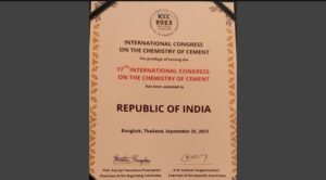 India wins bid to host 17th International Congress on the Chemistry of Cement