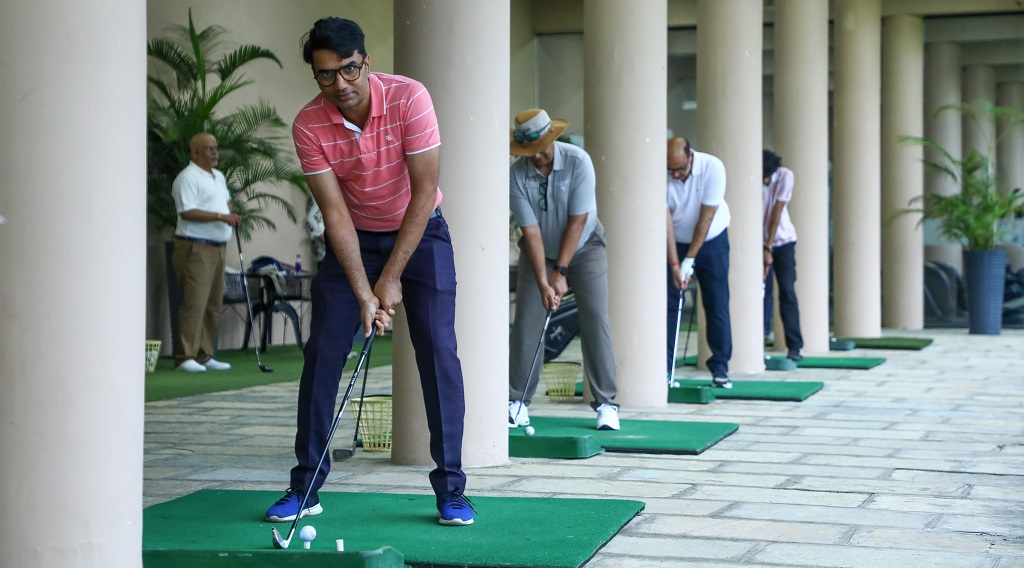 Umesh Pawar at Oxford Golf Course