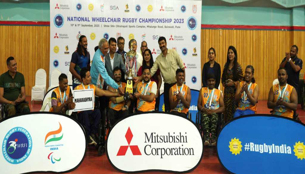 Maharashtra win 5th edition of Wheelchair Rugby Nationals 2023