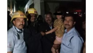 9-Year-Old Girl Rescued From Raging Fire In Nancy Lake Home Building In Katraj