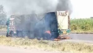 _Accident On Pune-Solapur Highway