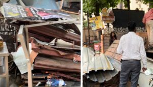 Demolition Of Shops In Viman Nagar