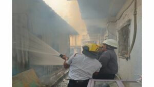 Fire At Warehouse In Kharadi