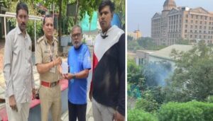 Garbage Burning at Club Kalyani Nagar