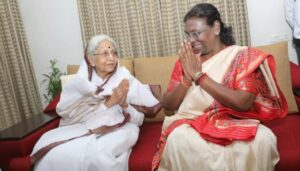 Pratibha Patil and Droupadi Murmu