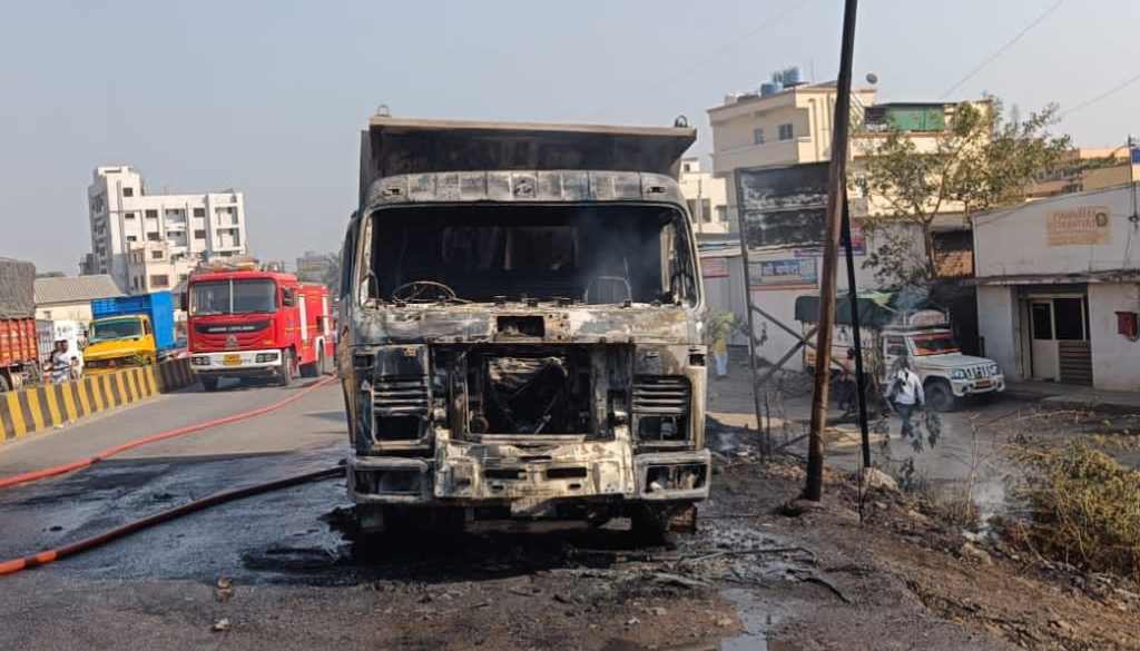 Dumper On Fire