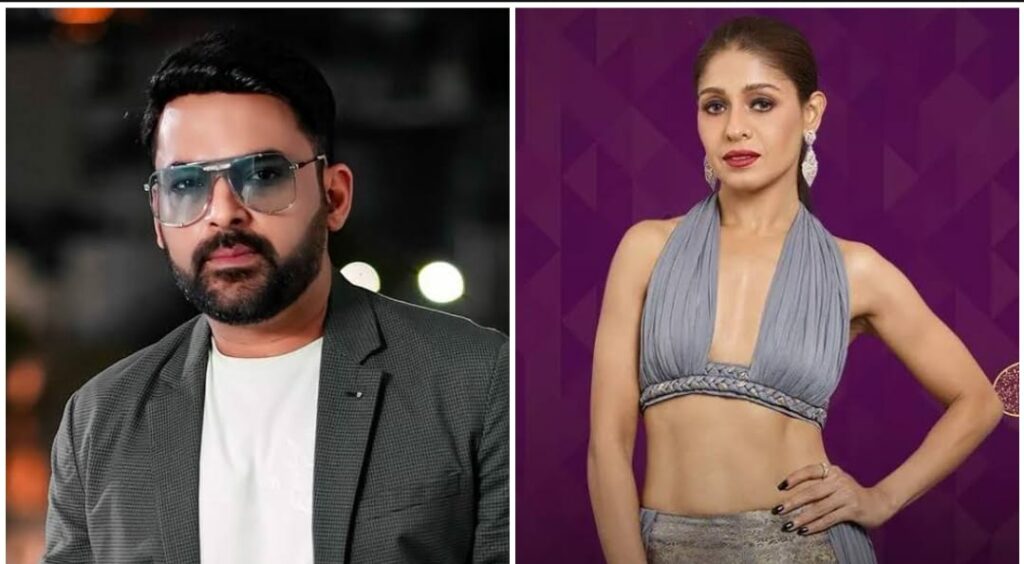 Kapil Sharma and Sunidhi Chauhan