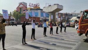 _Katraj-Kondhwa Road Hunger Strike