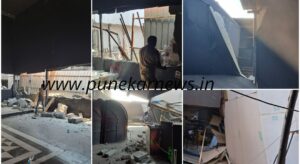 PMC Demolishes Unauthorized Construction