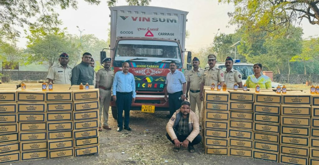 illegal Liquor Seized In Pune Goa