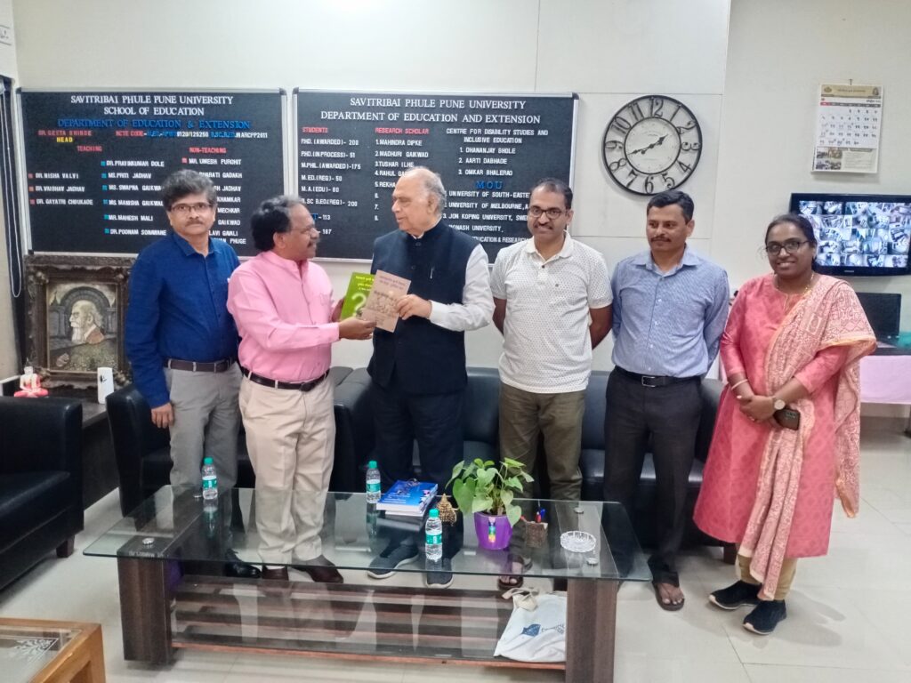 Dr Sarjerao Nimse Lauds Prof. Dr. Vilas Adhav's Agricultural Insight at SPPU Interaction