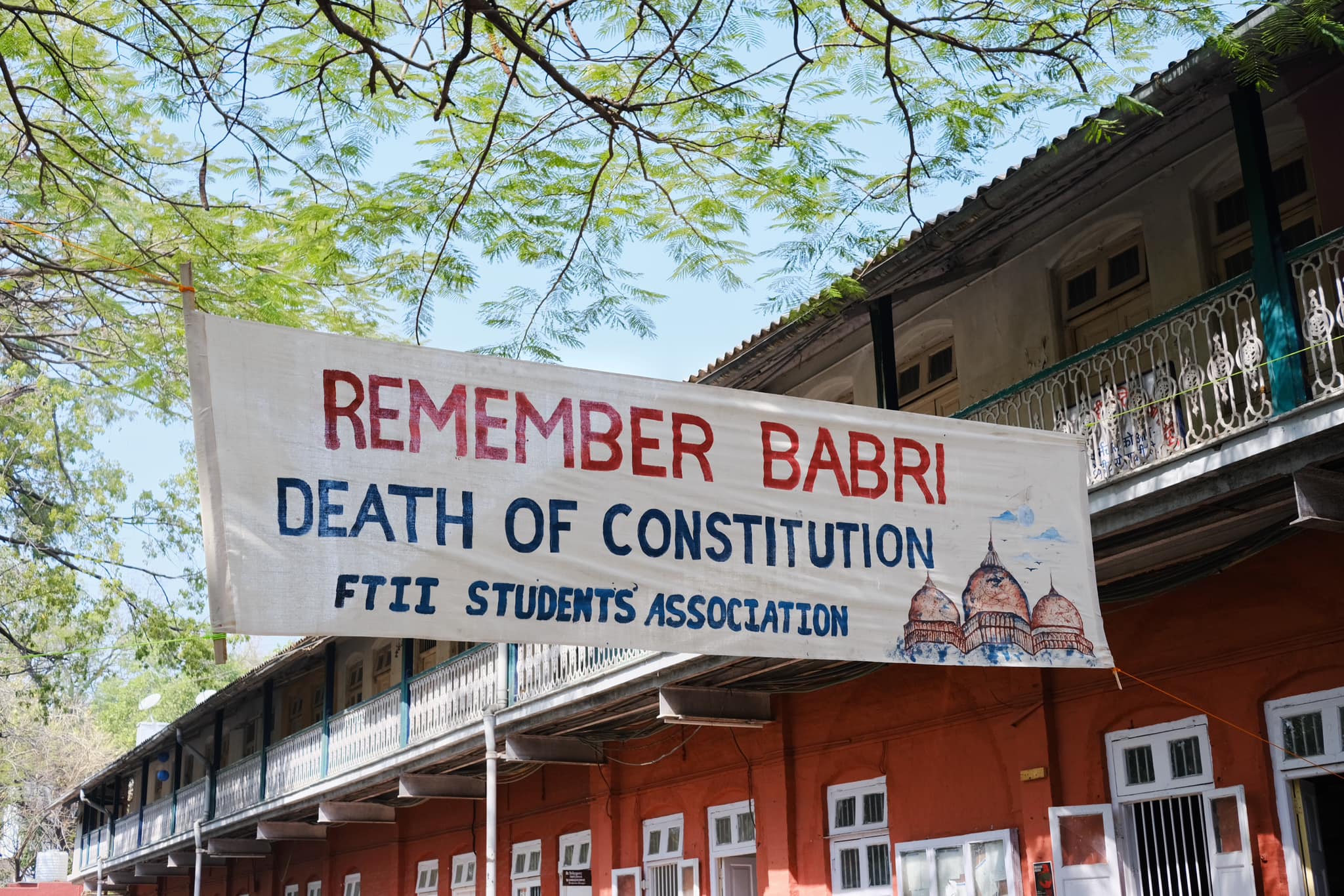 FTII Pune remember babri