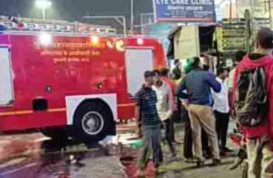 Fire Erupts at Jyoti Restaurant in Kondhwa