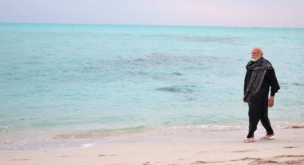 Narendra Modi in Lakshadweep