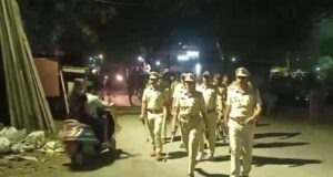 Pune Police's Night Patrol and Route March of Ram Temple Inauguration