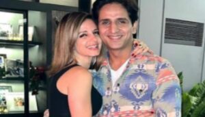 Sussanne Khan and Arslan Goni