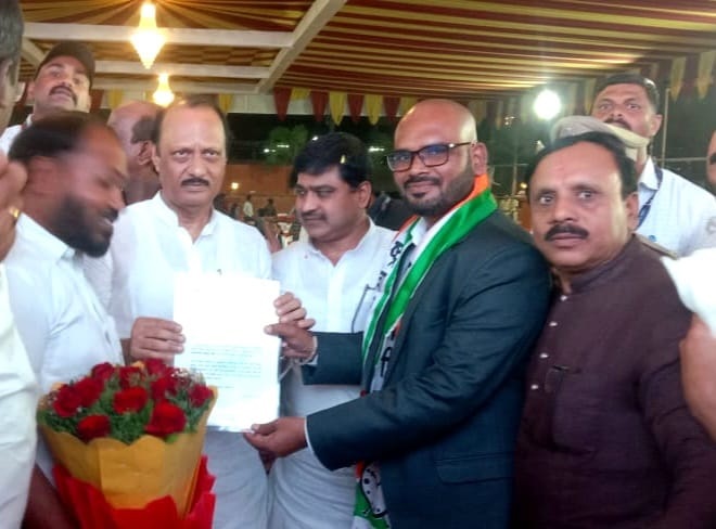 mehboob shaikh joins ncp