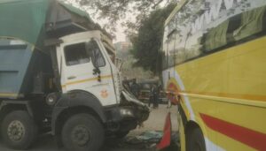 _Accident Near Navle Bridge