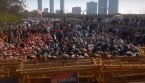 NOIDA farmers protest