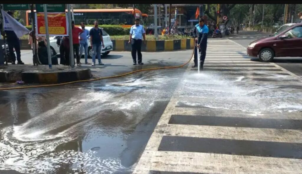 Oil Spill Moshi Pune