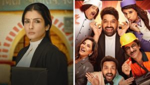 Kapil Sharma and Raveena Tandon