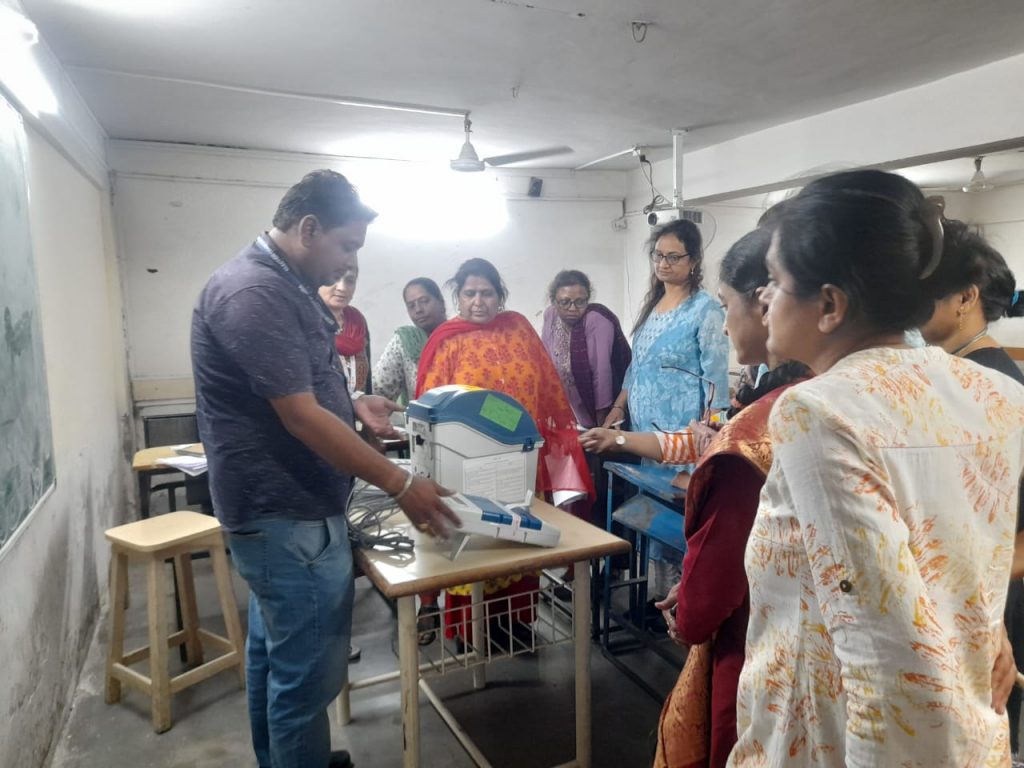 Evm Voting Female Participation in Pune