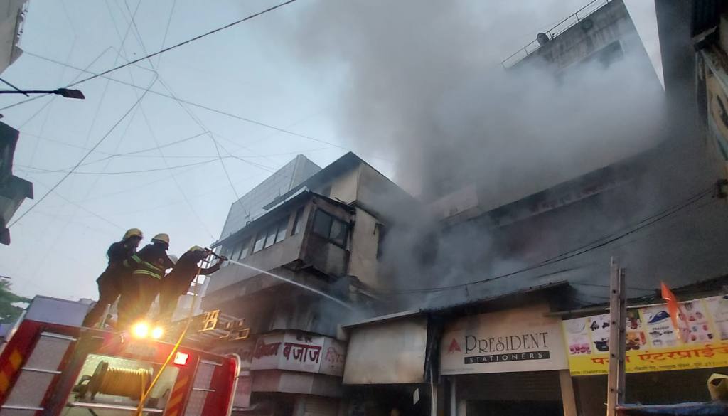 Fire Breaks Out at Ramsukh Chambers