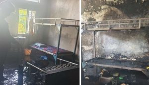 Fire Incident in Boys' Hostel at Harka Nagar