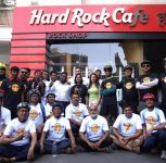 Pune: Hard Rock Cafe Leads Historical Ride and Charity Drive, Uniting Cyclists for a Cause